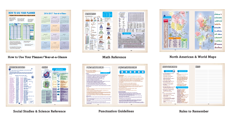 primary planner reference pages